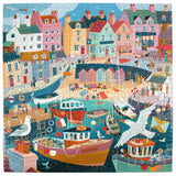 Seaside Harbour - Victoria Ball | Eeboo | 1000 Pieces | Jigsaw Puzzle - Puzzles +