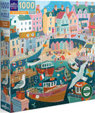 Seaside Harbour - Victoria Ball | Eeboo | 1000 Pieces | Jigsaw Puzzle - Puzzles +