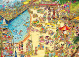 Seaside Shenanigans - Jokesaws | Gerold Como | Gibsons | 1000 Pieces | Jigsaw Puzzle - Puzzles +