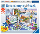 Seaside Sunshine | Ravensburger | 300 Extra Large Pieces | Jigsaw Puzzle - Puzzles +