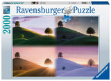 Seasons Illustration | Ravensburger | 2000 Pieces | Jigsaw Puzzle - Puzzles +