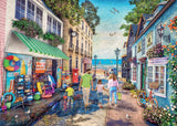 Seaview Lane | Down The Lane No.3 | Ravensburger | 1000 Pieces | Jigsaw Puzzle - Puzzles +