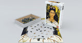 Self Portrait with Thorn Necklace and Hummingbird - Frida Kahlo | Fine Art Collection | Eurographics | 1000 Pieces | Jigsaw Puzzle - Puzzles +