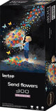 Send Flowers | Botop Blackcard | 300 Pieces | Jigsaw Puzzle - Puzzles +