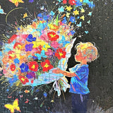 Send Flowers | Botop Blackcard | 300 Pieces | Jigsaw Puzzle - Puzzles +