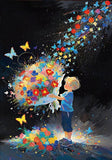 Send Flowers | Botop Blackcard | 300 Pieces | Jigsaw Puzzle - Puzzles +