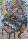 Sewn Piano - Quilt Art | Laura Heine | Heye | 1000 Pieces | Jigsaw Puzzle - Puzzles +