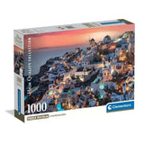 Shades Of Santorini | Clementoni | 1000 Pieces | Jigsaw Puzzle - Puzzles +