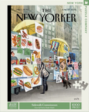 Sidewalk Connoisseurs - Victoria Tentler-Krylov | New York Puzzle Company | 1000 Pieces | Jigsaw Puzzle - Puzzles +