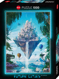 Skye Isle - Future Cities | Gal Barkan | Heye | 1000 Pieces | Jigsaw Puzzle - Puzzles +