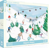 Slippery Slopes - Tug Rice | New York Puzzle Company | 500 Pieces | Jigsaw Puzzle - Puzzles +