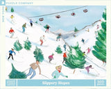 Slippery Slopes - Tug Rice | New York Puzzle Company | 500 Pieces | Jigsaw Puzzle - Puzzles +