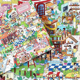 Small Streets | Botop Fusion | 1000 Pieces | Jigsaw Puzzle - Puzzles +
