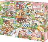 Small Streets | Botop Fusion | 1000 Pieces | Jigsaw Puzzle - Puzzles +