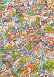 Small Town | Botop Fusion | 1000 Pieces | Jigsaw Puzzle - Puzzles +