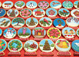 Snow Globe Cookies | Cobble Hill | 1000 Pieces | Jigsaw Puzzle - Puzzles +