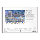 Snowfall Over New York City - Michael Storrings | Galison | 1000 Pieces | Jigsaw Puzzle - Puzzles +