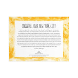 Snowfall Over New York City - Michael Storrings | Galison | 1000 Pieces | Jigsaw Puzzle - Puzzles +