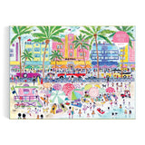 South Beach Miami - Michael Storrings | Galison | 1000 Pieces | Jigsaw Puzzle - Puzzles +