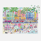 South Beach Miami - Michael Storrings | Galison | 1000 Pieces | Jigsaw Puzzle - Puzzles +