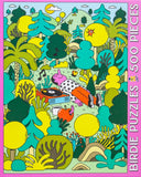 Space Out - Sarah Matuszewski | Birdie | 500 Pieces | Jigsaw Puzzle - Puzzles +