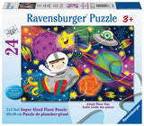 Space Rocket | Ravensburger | 24 Super Sized Pieces | Jigsaw Puzzle - Puzzles +