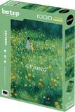 Spring | Botop Blackcard | 1000 Pieces | Jigsaw Puzzle - Puzzles +