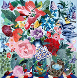 Spring Bouquet - Malin Gyllensvaan | Eeboo | 1000 Pieces | Jigsaw Puzzle - Puzzles +
