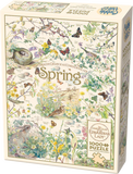 Spring - Country Diary | Edith Holden | Cobble Hill | 1000 Pieces | Jigsaw Puzzle - Puzzles +