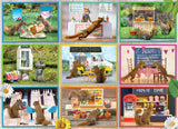 Squirrels Around Town - Nancy Rose | Cobble Hill | 1000 Pieces | Jigsaw Puzzle - Puzzles +