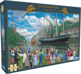 SS Great Britain - Bryan Evans | Gibsons | 1000 Pieces | Jigsaw Puzzle - Puzzles +