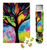 Stained Glass Tree | Micro Puzzles | 150 Pieces | Micro Jigsaw Puzzle - Puzzles +