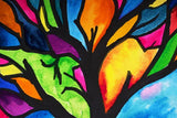 Stained Glass Tree | Micro Puzzles | 150 Pieces | Micro Jigsaw Puzzle - Puzzles +