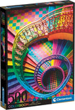 Stairs | Colourbloom Collection | Clementoni | 500 Pieces | Jigsaw Puzzle - Puzzles +