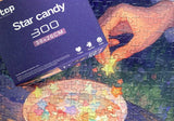 Star Candy | Botop Blackcard | 300 Pieces | Jigsaw Puzzle - Puzzles +