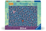 Stitch Challenge | Disney | Ravensburger | 1000 Pieces | Jigsaw Puzzle - Puzzles +