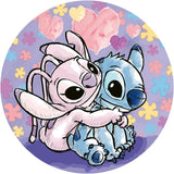Stitch | Disney | Ravensburger | 500 Pieces | Circular Jigsaw Puzzle - Puzzles +