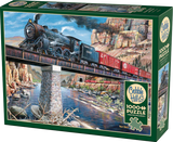 Stone Steel and Steam - Ken Zylla | Cobble Hill | 1000 Pieces | Jigsaw Puzzle - Puzzles +