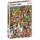 Story of Wine - Francois Ruyer | Piatnik | 1000 Pieces | Jigsaw Puzzle - Puzzles +