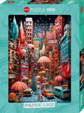 Street Canyon - Paper-Like | Viktor Gavriloski | Heye | 1000 Pieces | Jigsaw Puzzle - Puzzles +