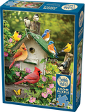 Summer Birdhouse - Greg Giordano | Cobble Hill | 500 Pieces | Jigsaw Puzzle - Puzzles +