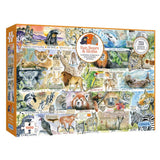 Sun Bears & Sloth - Val Goldfinch | Gibsons | 1000 Pieces | Jigsaw Puzzle - Puzzles +