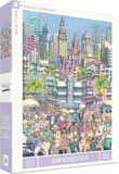 Sun Kissed City - Max Tilse | New York Puzzle Company | 500 Pieces | Jigsaw Puzzle - Puzzles +