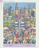 Sun Kissed City - Max Tilse | New York Puzzle Company | 500 Pieces | Jigsaw Puzzle - Puzzles +