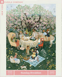 Sunday Breakfast - Loré Pemberton | New York Puzzle Company | 1000 Pieces | Jigsaw Puzzle - Puzzles +