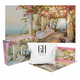 Sunny Beach Terrace - Yuri Obukhovsky | Grateful House | 1000 Pieces | Jigsaw Puzzle - Puzzles +