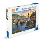 Sunrise at the Port | Ravensburger | 500 Pieces | Jigsaw Puzzle - Puzzles +