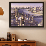 Sunset London | Botop Blackcard | 1000 Pieces | Jigsaw Puzzle - Puzzles +