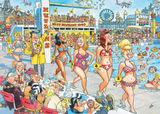 Super Models! - Destiny No.9 | Wasgij? Retro | Jumbo | 1000 Pieces | Jigsaw Puzzle - Puzzles +