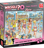 Super Models! - Destiny No.9 | Wasgij? Retro | Jumbo | 1000 Pieces | Jigsaw Puzzle - Puzzles +